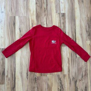 Vineyard Vines Kid 4T Holiday Long Sleeve Whale Tee